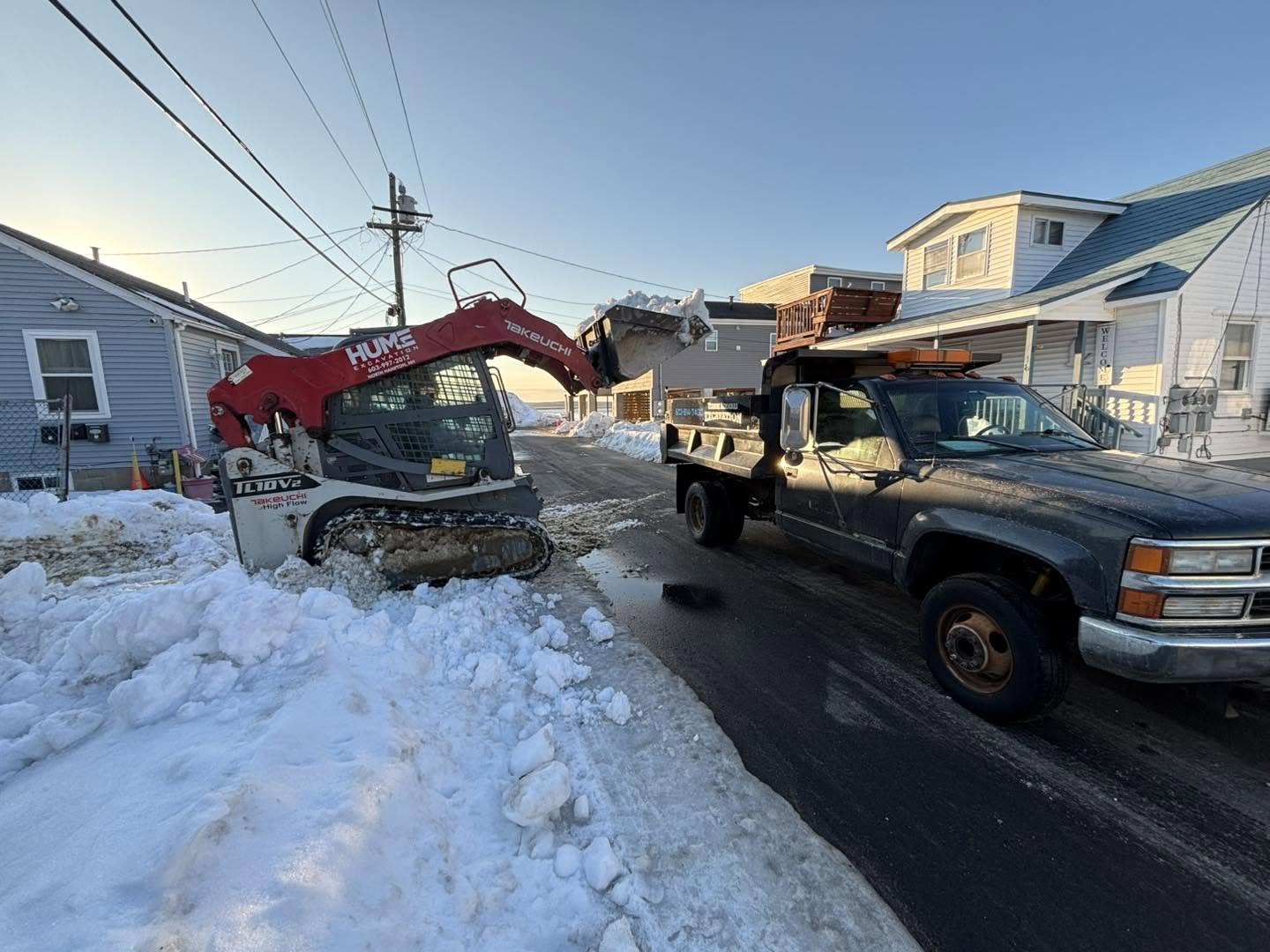 Controlled demolition and clearing by YB Excavation in Rockingham County Controlled demolition and clearing by YB Excavation in Rockingham County